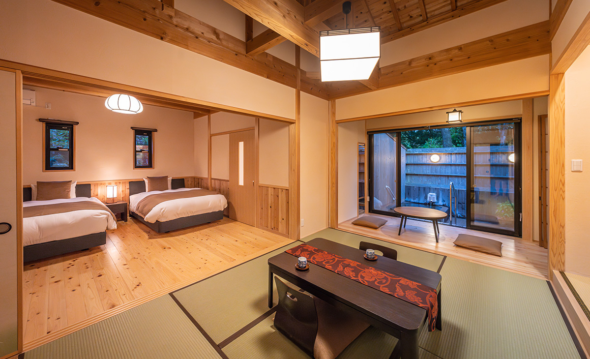 Superior detached Japanese/Western rooms